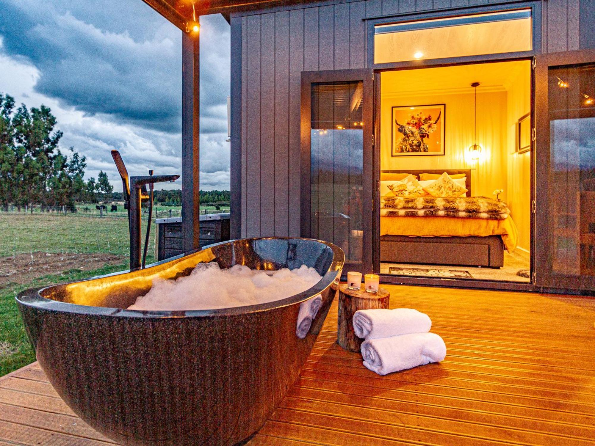 Mangateitei Views - Rangataua Tiny Home Ohakune Eksteriør billede