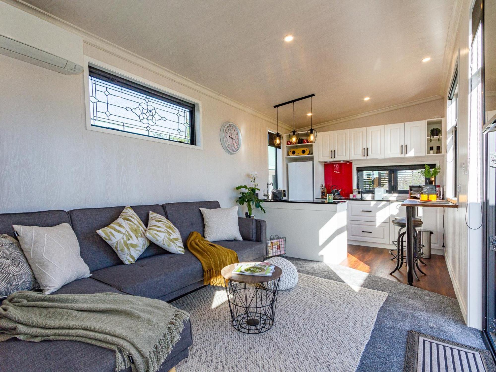 Mangateitei Views - Rangataua Tiny Home Ohakune Eksteriør billede